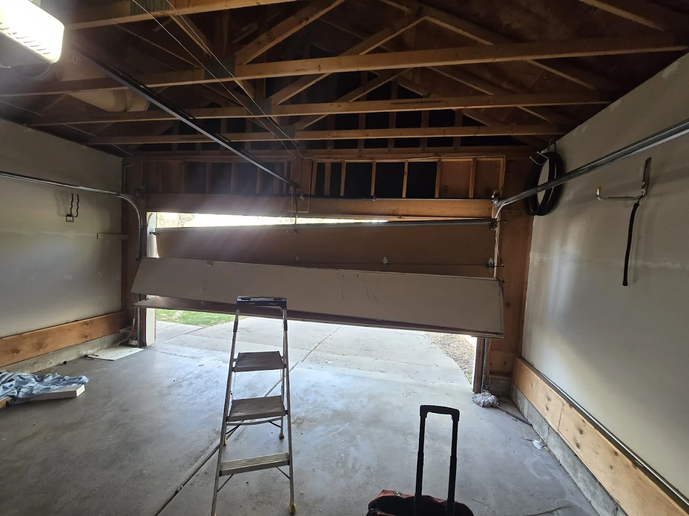 Pop's Garage Door