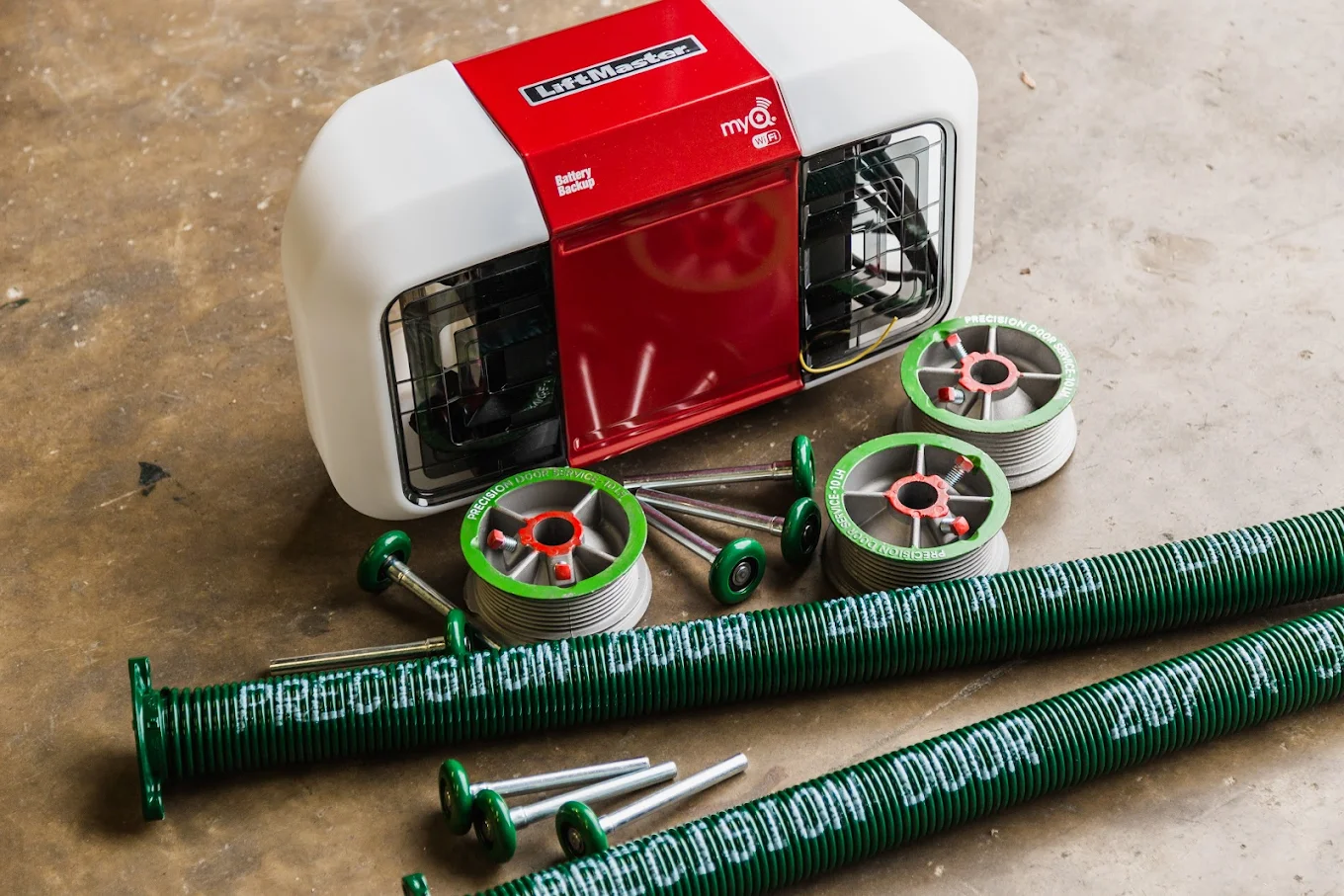 Precision Overhead Garage Door