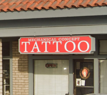 Mechanical Concept Tattoo
