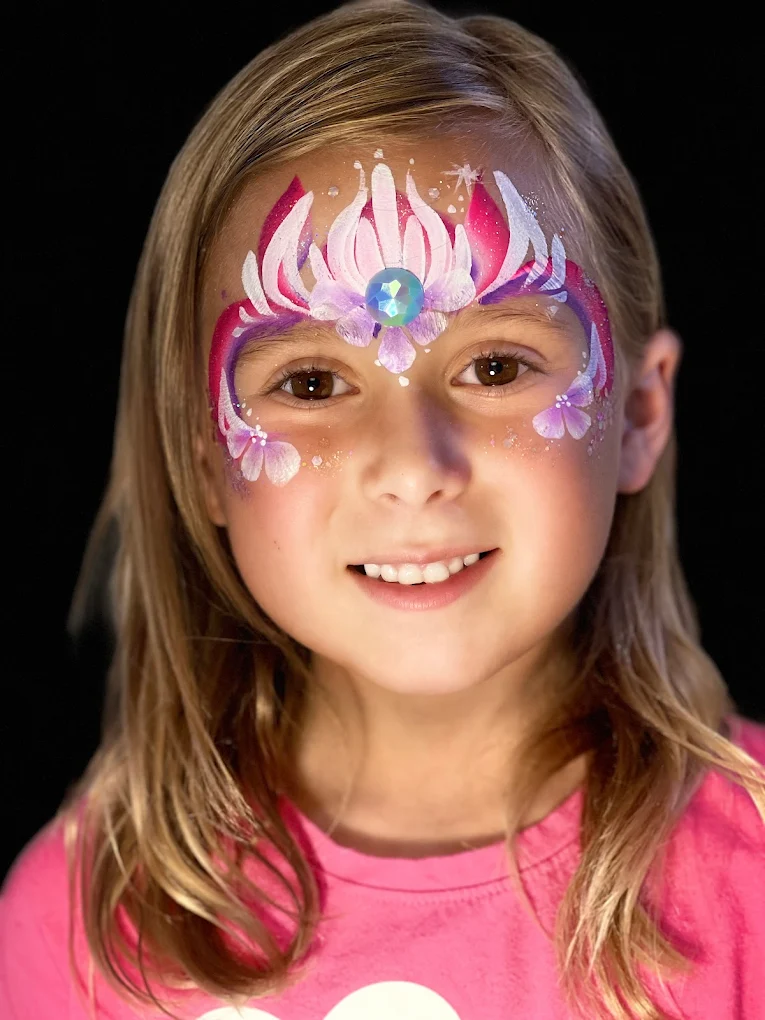 Stephanie The Star Face Painting