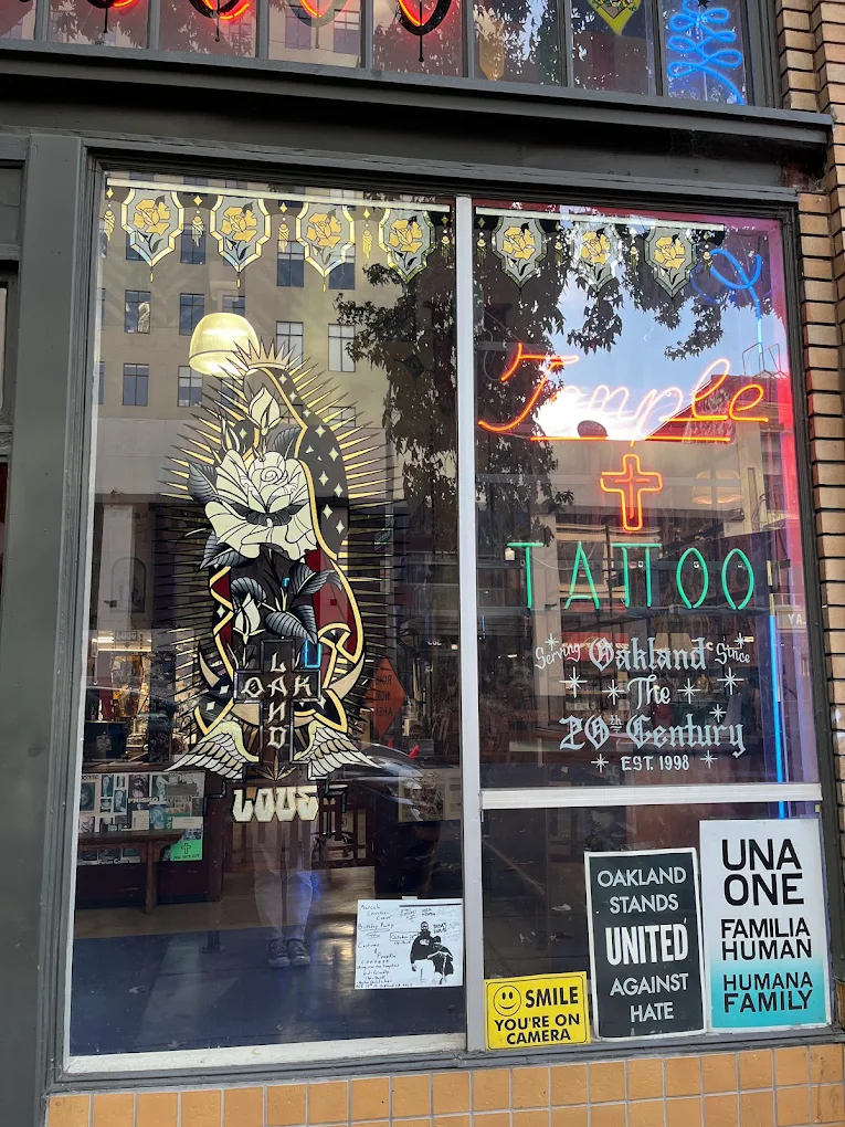 Temple Tattoo