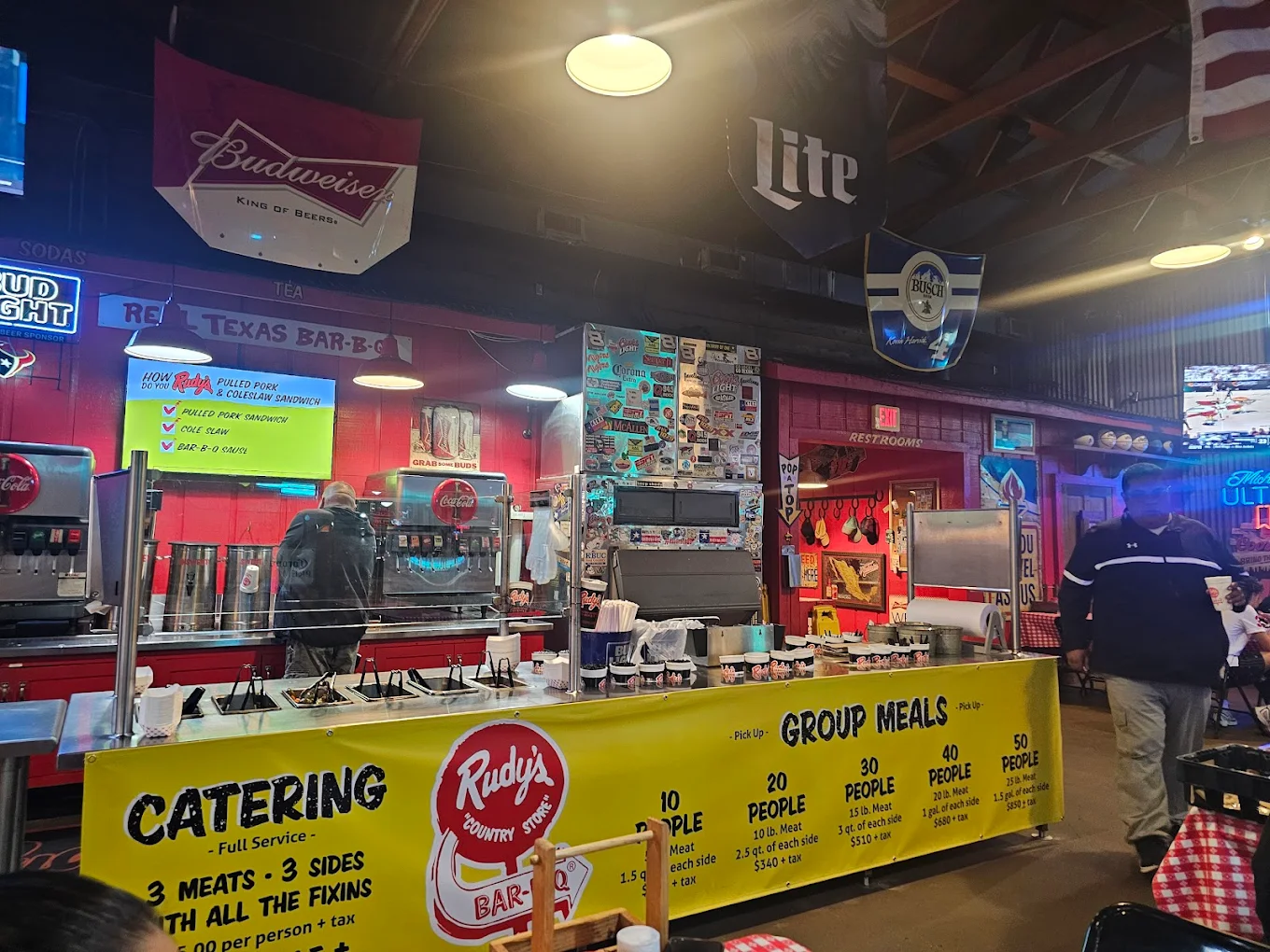 Rudy's "Country Store" and Bar-B-Q