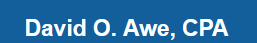 David O. Awe, CPA