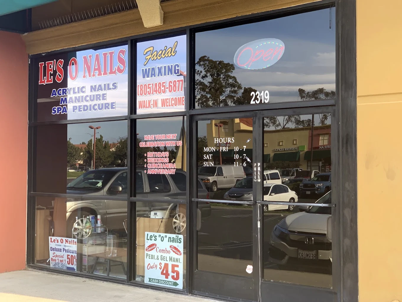 Le's o Nails Services