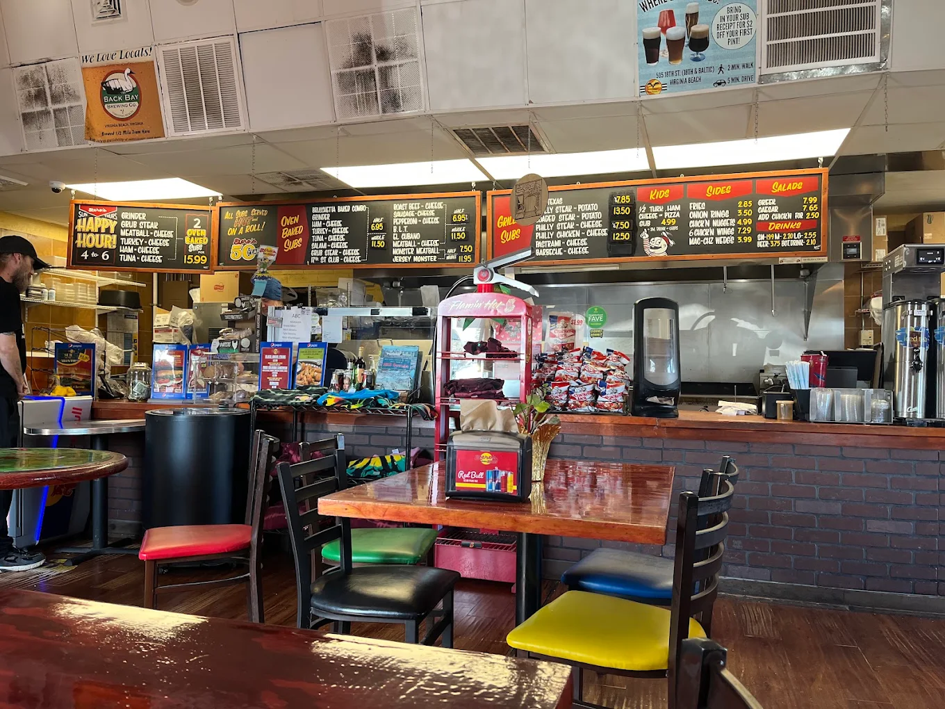 Zero's Subs Oceanfront
