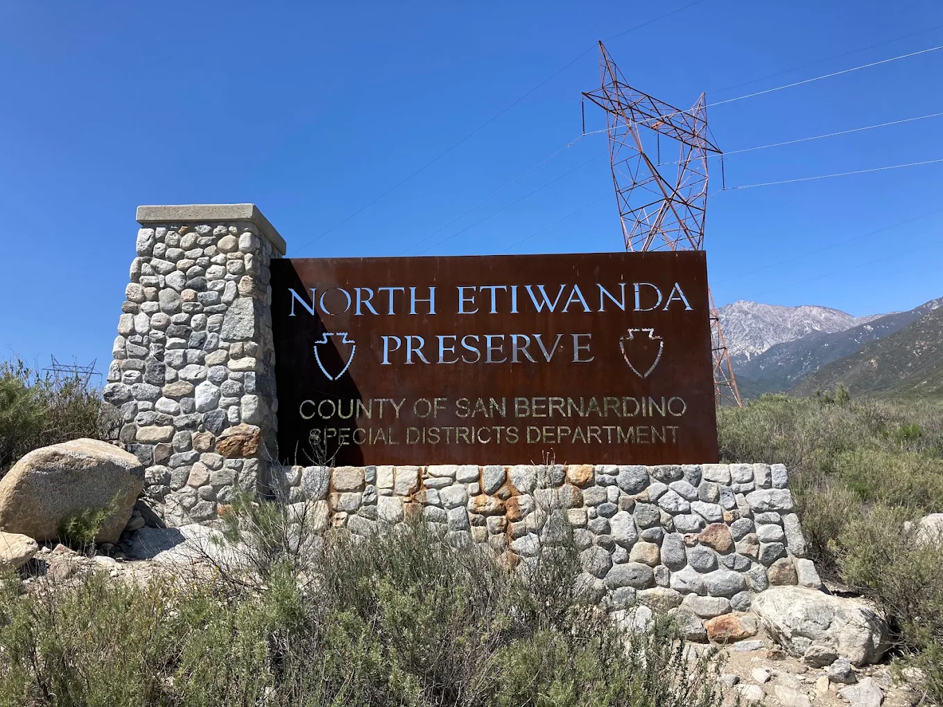 Etiwanda Falls Trailhead