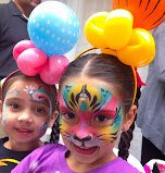 Up Up and Away Face Paint