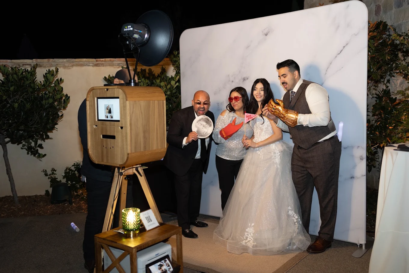 Summer Lights Photo Booth Rental