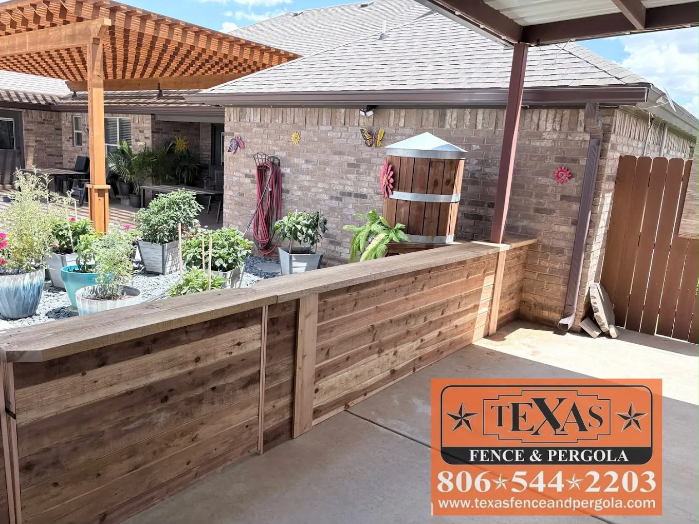 Texas Fence and Pergola