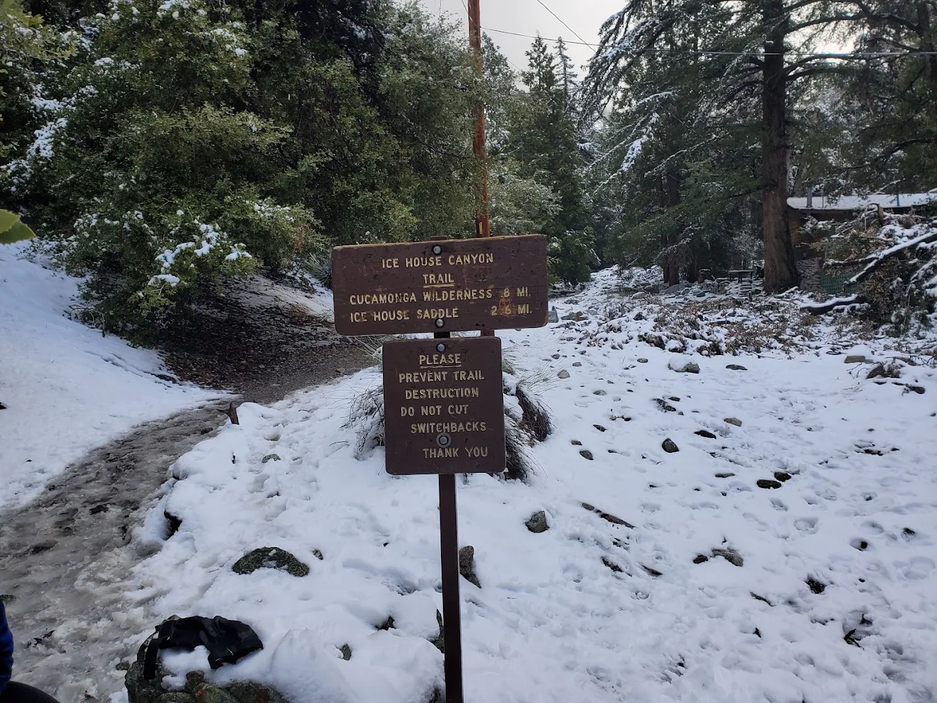 Icehouse Canyon Trailhead