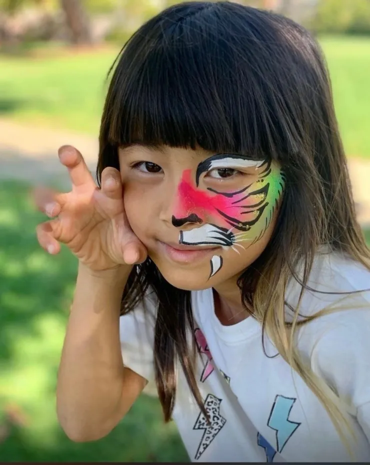 Angies Paintbrush Face Painting