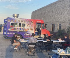 Zimos Falafel, Gyro & Taco Food truck .